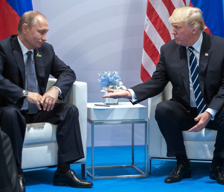 Trump and Putin met last Friday.