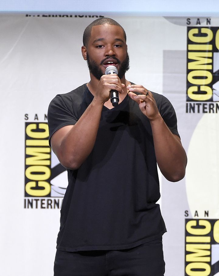 Ryan Coogler speaking at last year's San Diego Comic-Con 