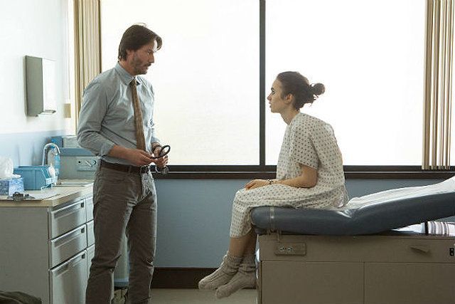 Keanu Reeves plays Ellen's doctor 