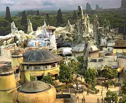 <p>If you look closely at the white object at the very center of this photo, you’ll recognize one of the rounded laser cannon ports on the Millennium Falcon. </p>