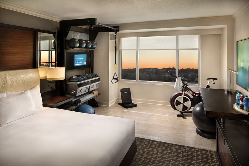 Five Feet To Fitness Room