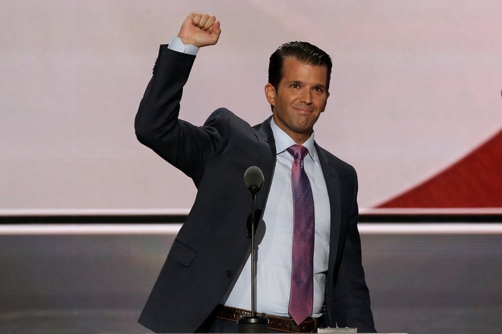 Donald Trump Jr. Not a kid. 