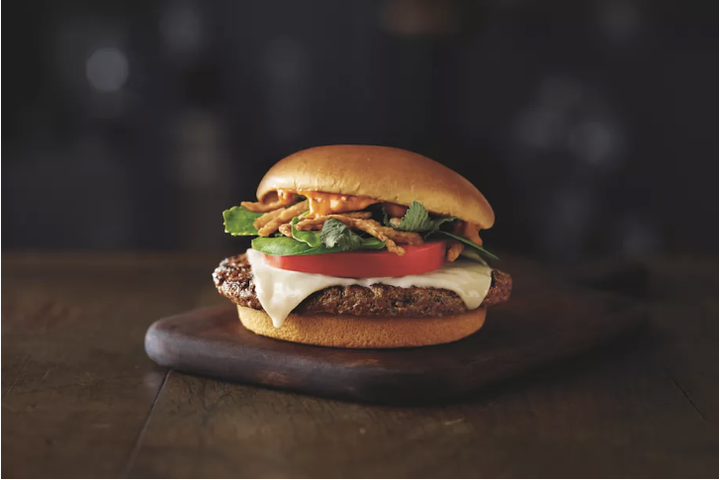 The Signature Sriracha sandwich.