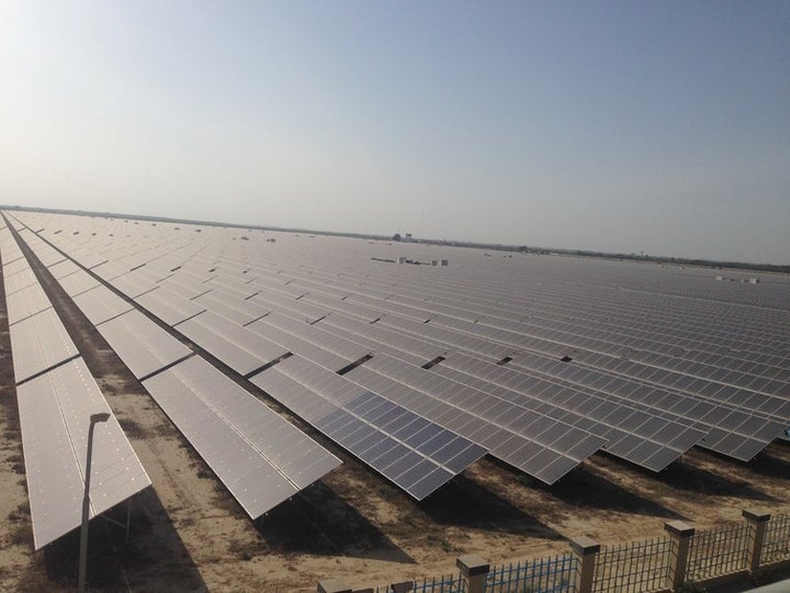 The Qaid-e-Azam plant in Punjab, the biggest solar project in the world