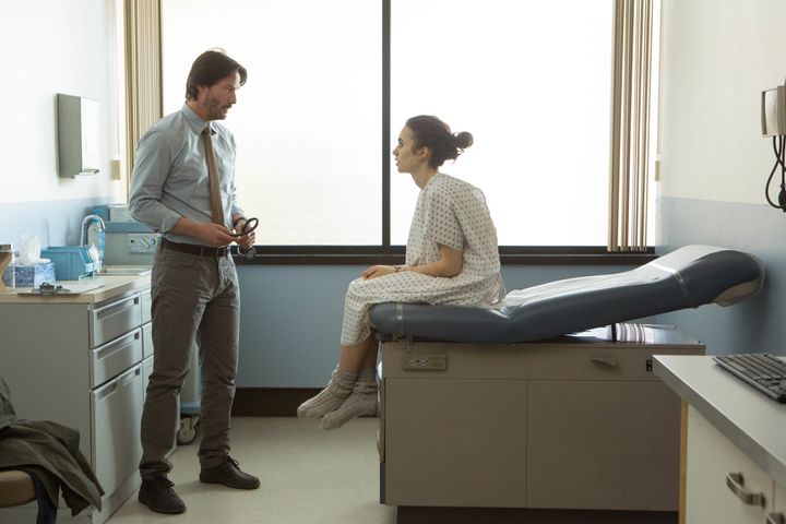 Keanu Reeves and Lily Collins star in "To the Bone."