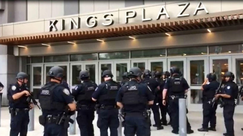 Shooting at Kings Plaza in Queens, NY.