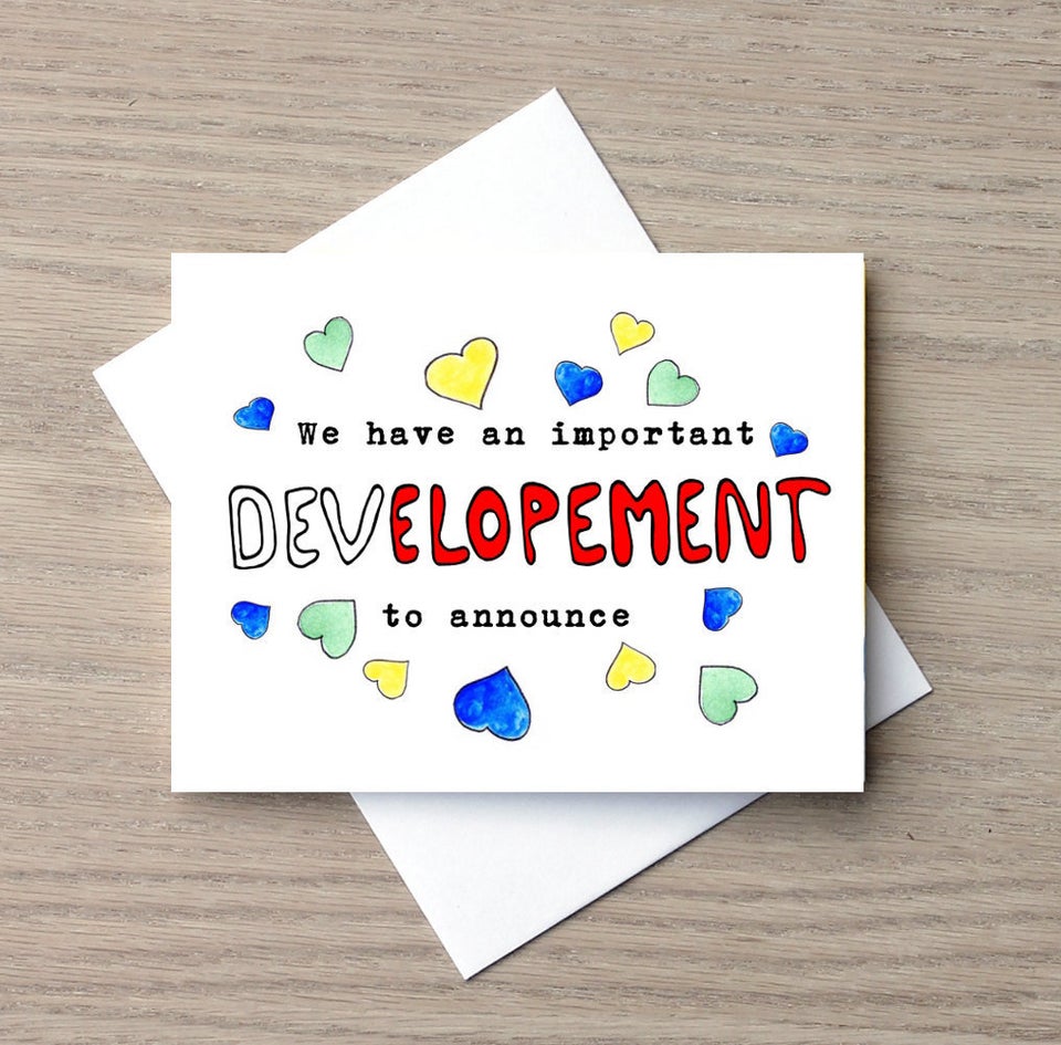 19 Creative Elopement Announcements You'll Want To Copy HuffPost Life