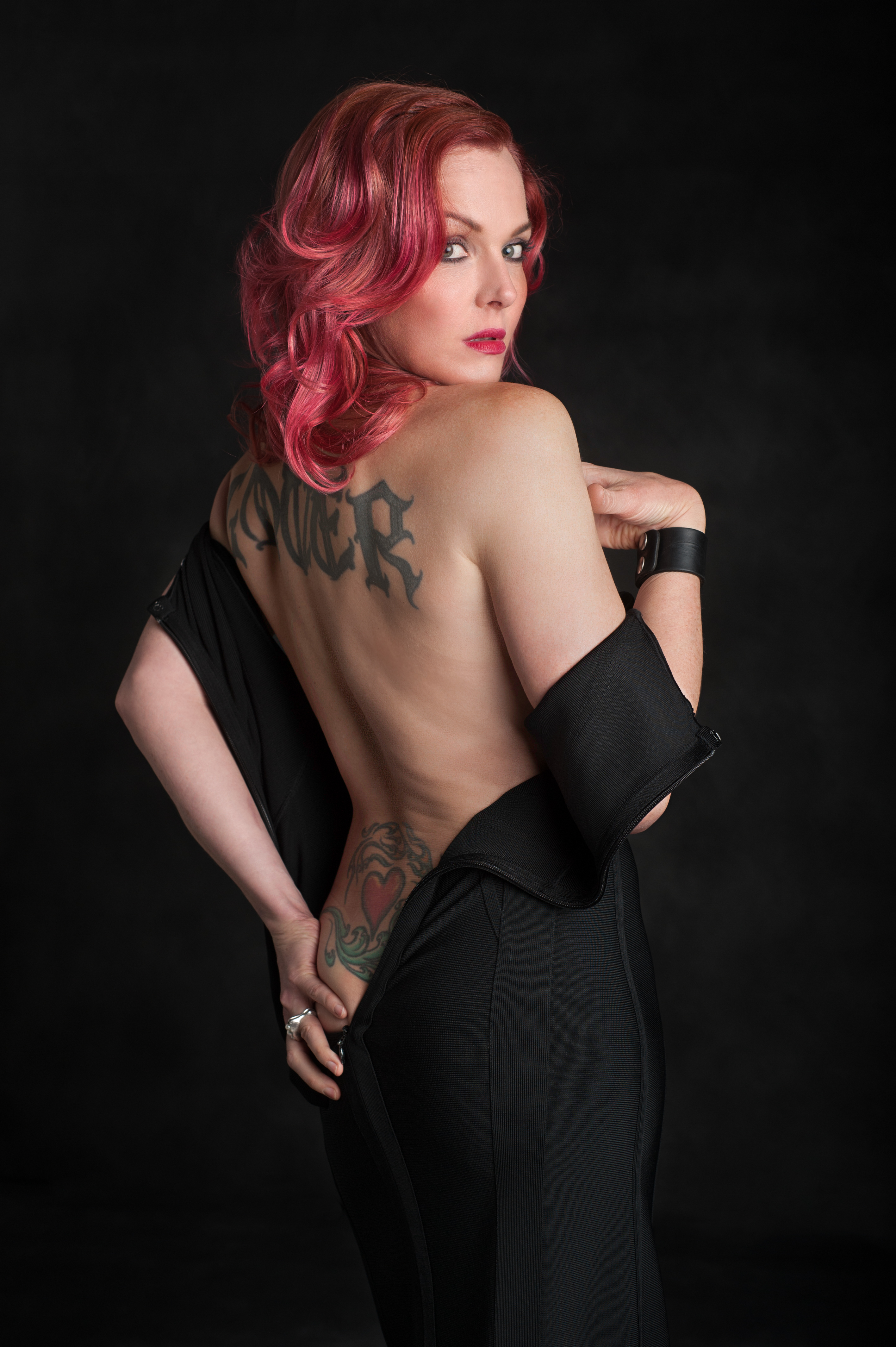 Scarlett Johansson shows off huge back tattoo in sexy strapless dress at  film premiere  Mirror Online