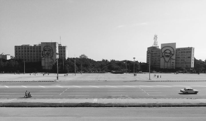 <p>La Plaza de la Revolución, Havana, Cuba.</p>