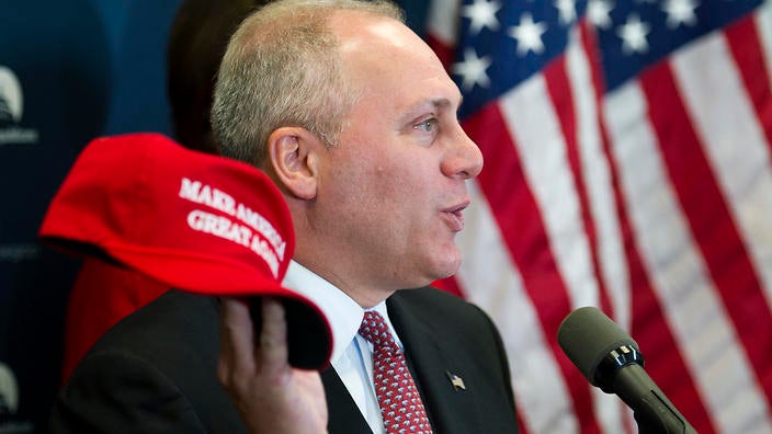 Representative (R-LA) and House Majority Whip Steve Scalise
