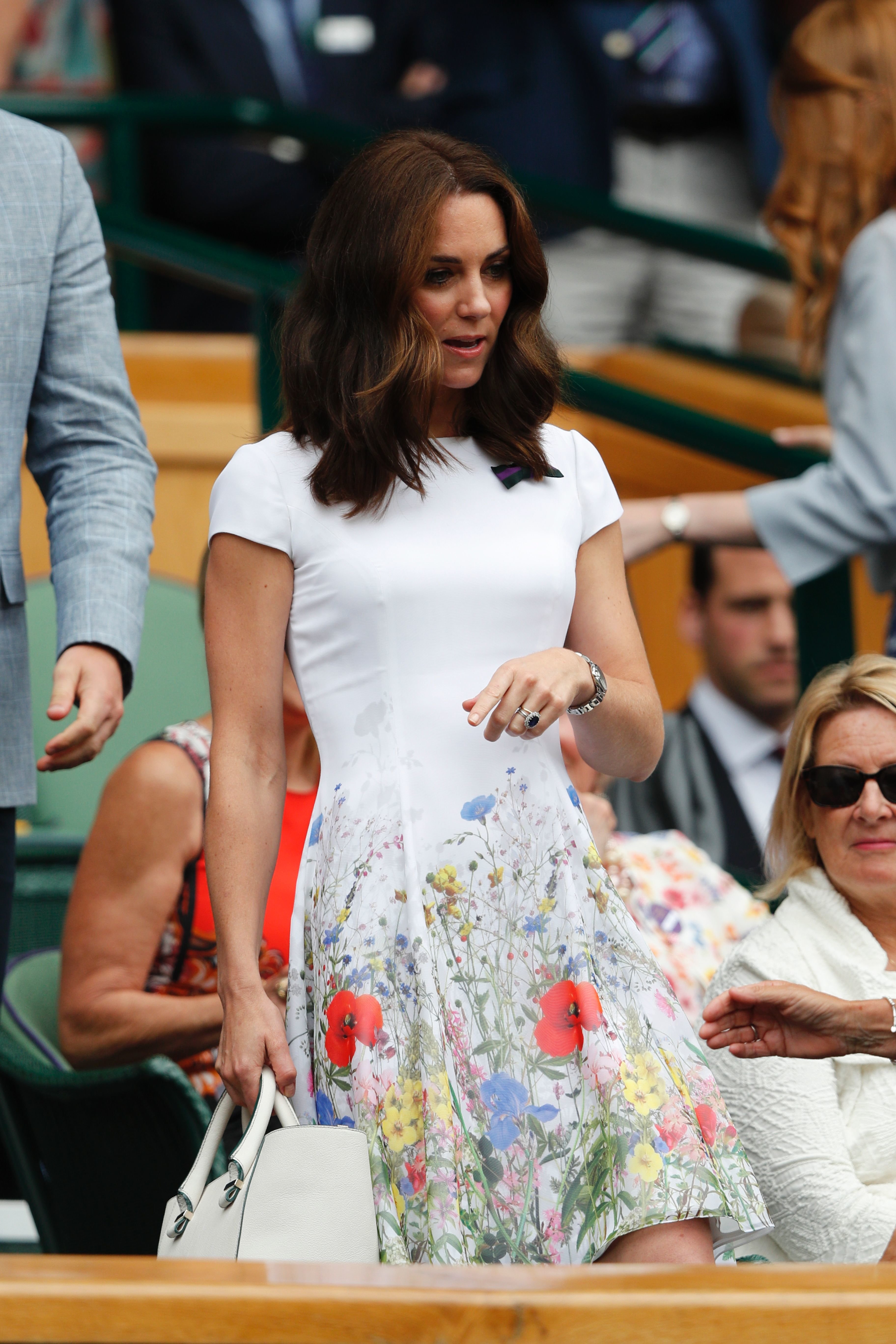 The Duchess Of Cambridge Stuns In A Floral Dress For The Final Day Of ...