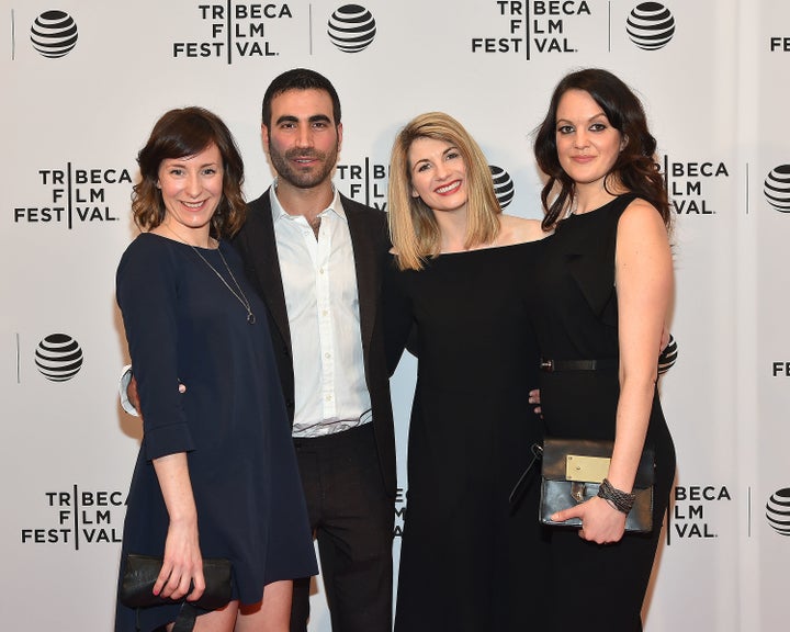 Jodie Whittaker (second from right) with