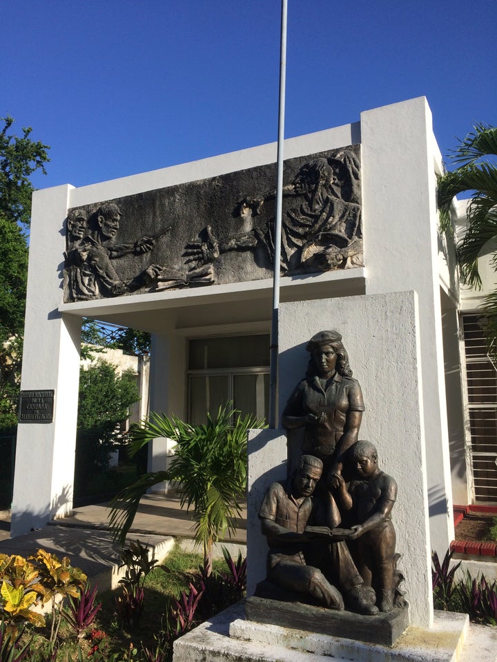 <p>The Museum of the Literacy Campaign. More than a million Cubans were mobilized as part of a massive campaign to eradicate illiteracy in 1961. </p>