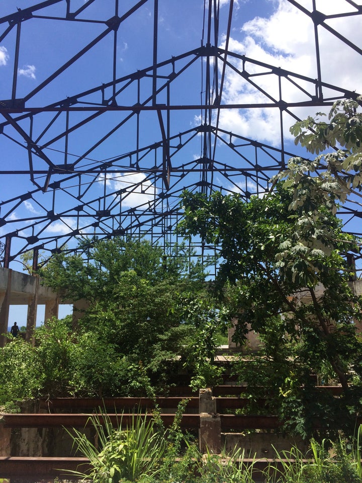 Skate park in Havana.