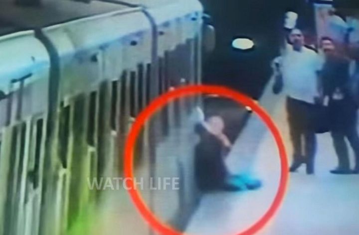 Video shows Natalya Garkovich being dragged along the platform at a Rome Metro station after her bag got caught between the train doors