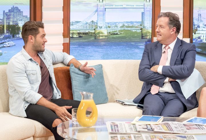 Jonny Mitchell appeared opposite Piers Morgan on 'Good Morning Britain'