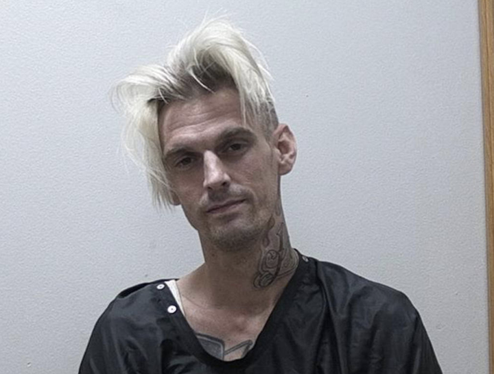 Aaron Carter was arrested Saturday night on charges including suspicion of a DUI.