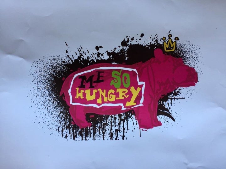 The Me So Hungry logo. 