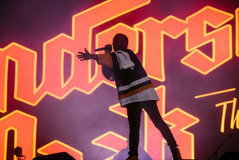 Anderson.Paak performs at the 2017 Festival d’été de Québec.