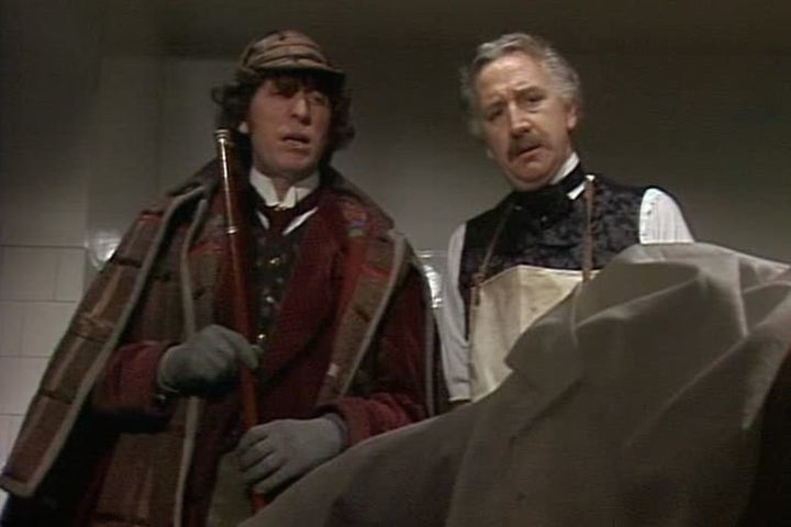 <strong>Trevor played Professor Litefoot in 'Doctor Who'</strong>