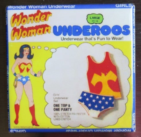 I also had a Wonder Woman lunch box with matching thermos.