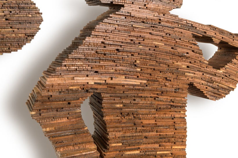 One of the Mosaic Sculptures to be Featured at the WestEdge Design Fair in Santa Monica