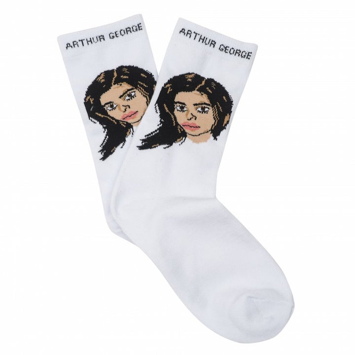 "Kylie" socks. 