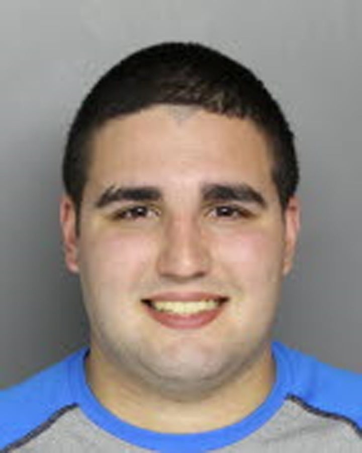 Cosmo DiNardo after his arrest in Bucks County, Pennsylvania.