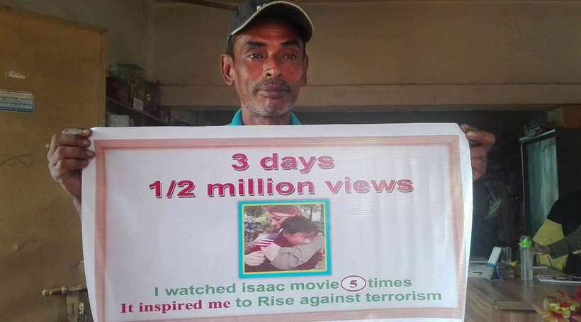 Isaac’s movie not only inspired millions of youths in Bangladesh to rise against terrorism but also the elderly such as Mr. K