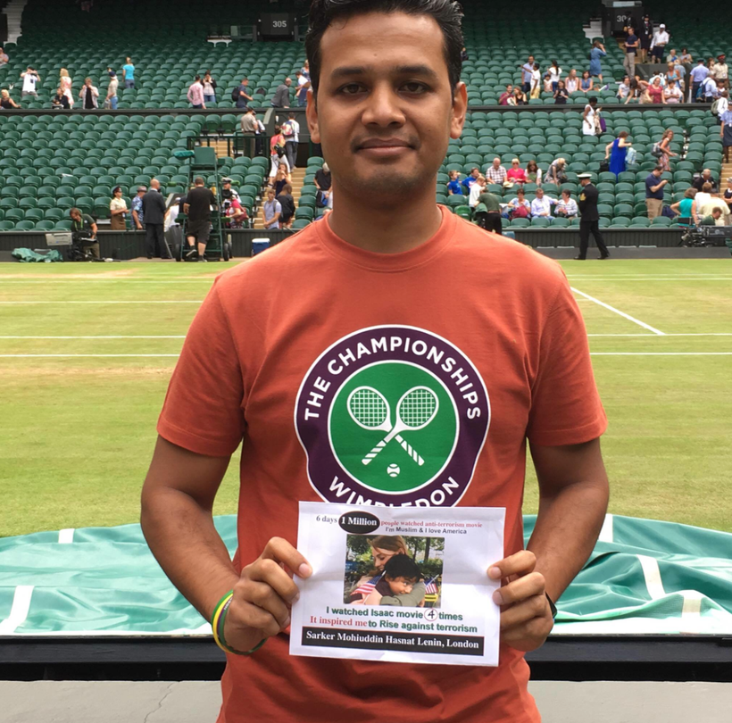 Inspired my Isaac’s movie, many <strong>British Bangladeshi</strong> youth have joined the revolution against terrorism led b
