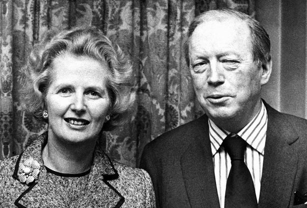 ALLY TO THE END: Margaret Thatcher with her longtime friend, campaign manager, and Shadow Cabinet minister Airey Neave. Neave was assassinated just a few weeks before Thatcher was elected Prime Minister in 1979.