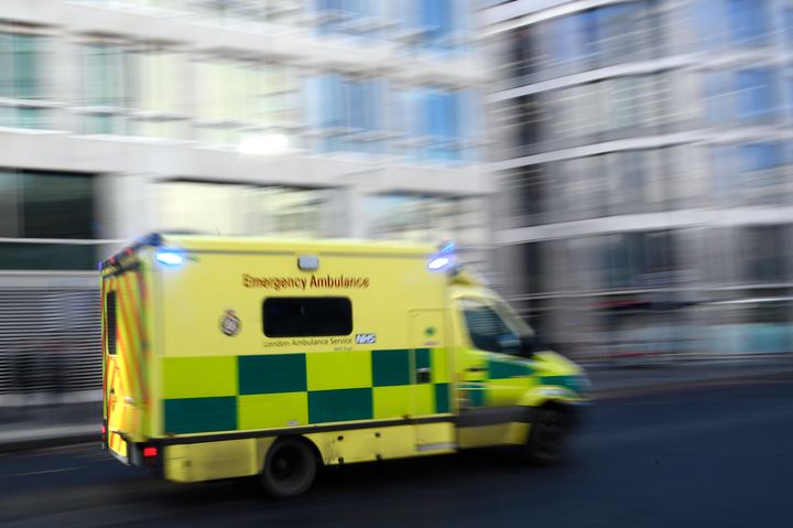 A London Ambulance Service paramedic has told of a 'horrifying' incident in which she was sprayed with a noxious substance after being flagged down