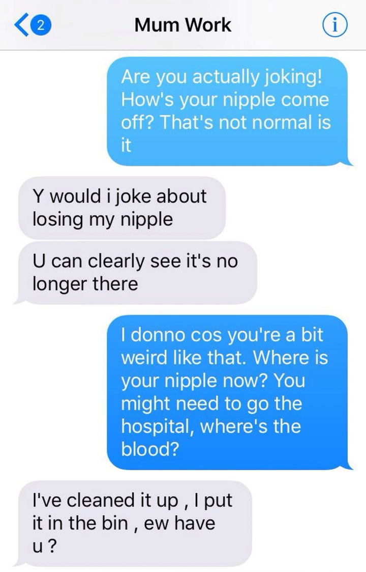 Mum Convinces 26-Year-Old Daughter Her Nipple Has Fallen Off In