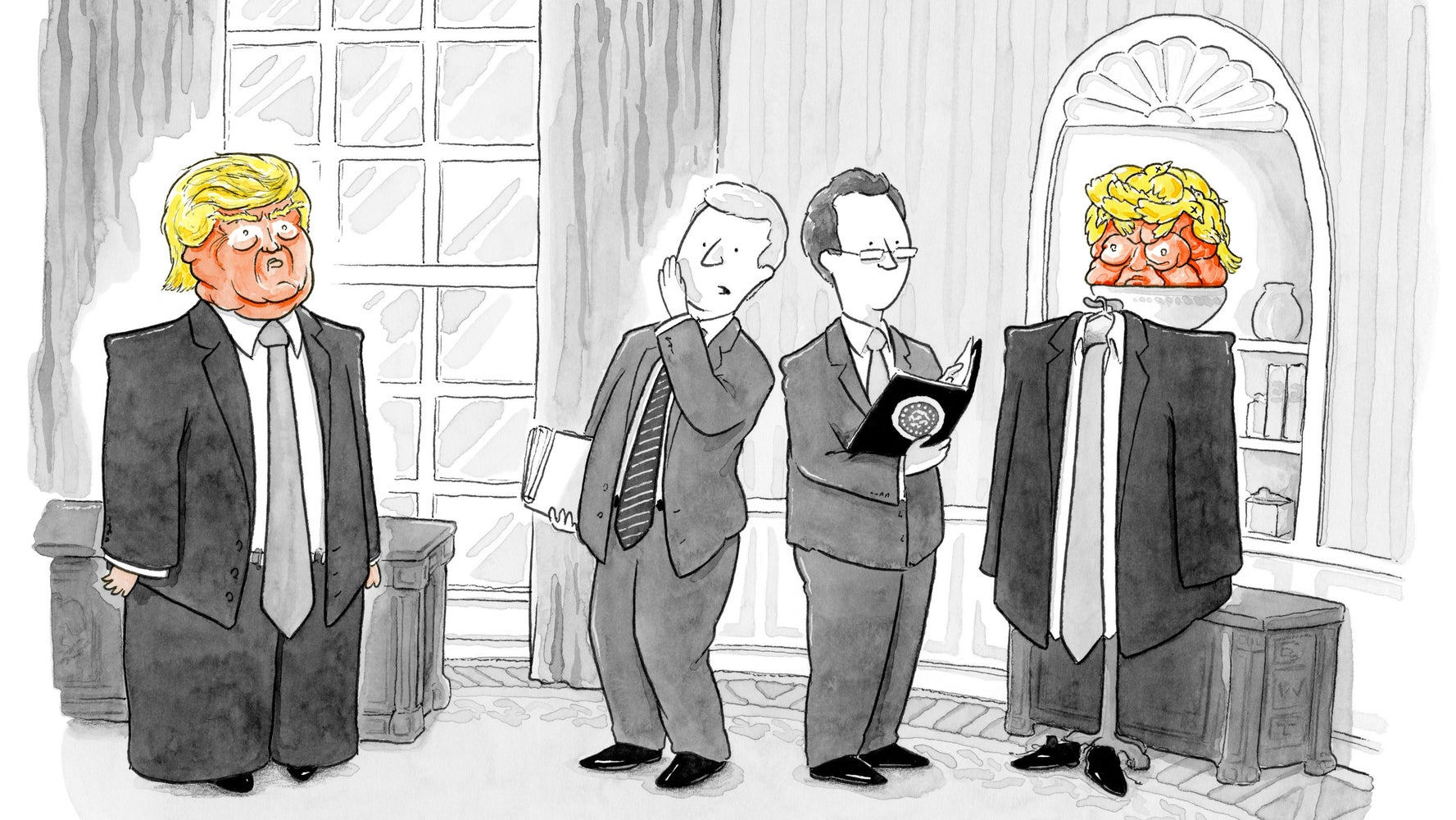 New Yorker Cartoonist Breaks Down The Details Of His Scathing Trump Takedowns Huffpost Entertainment New Yorker Cartoonist Breaks Down The Details Of His Scathing Trump Takedowns Huffpost Entertainment