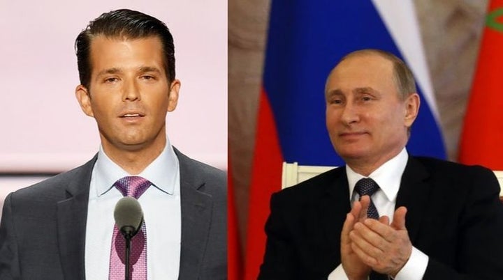 Donald Trump Jr. held a secret meeting with Russians concerning Hilary Clinton