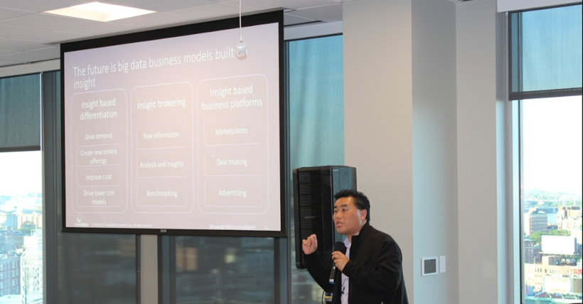 Ray Wang (Twitter: @rwang0), CEO of Constellation Research at Salesforce Digital Summit, Boston