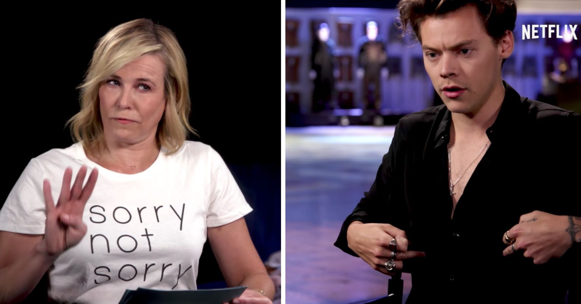 Harry Styles Admits To Chelsea Handler That, Yes, He Has 