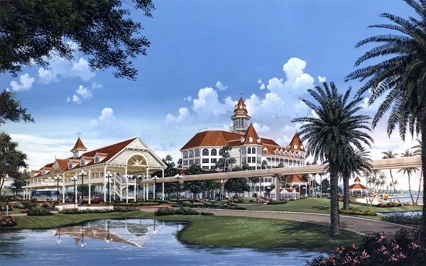 The Grand Floridian Beach Resort, Artist Rendering