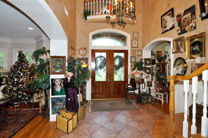 Front door and foyer.