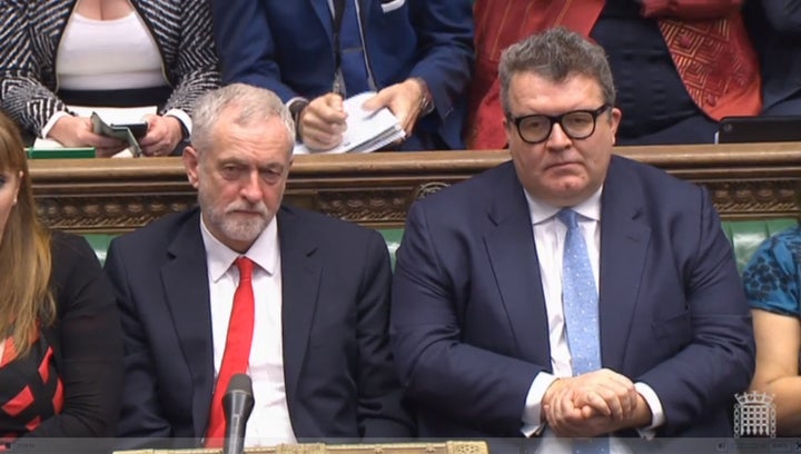 Jeremy Corbyn and Tom Watson.