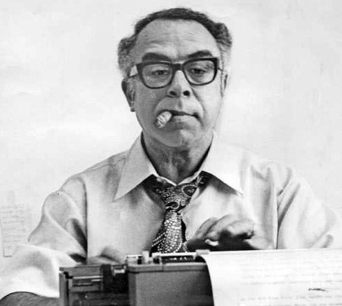 Syndicated columnist Art Buchwald 