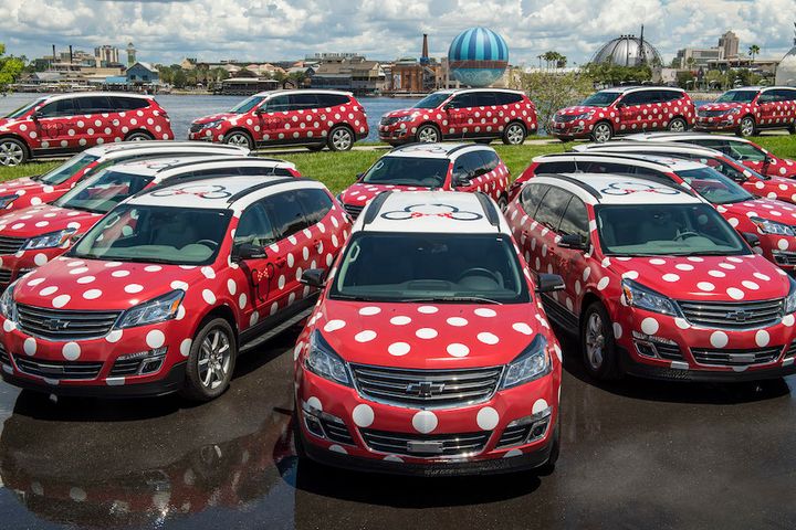 Minnie Vans - Disney’s new transportation service