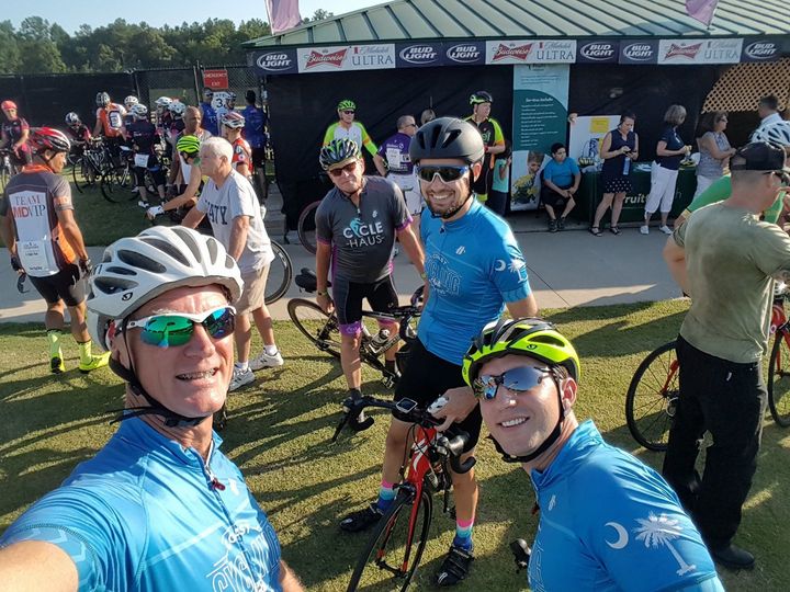 Start of the 2017 SC Ride to Remember