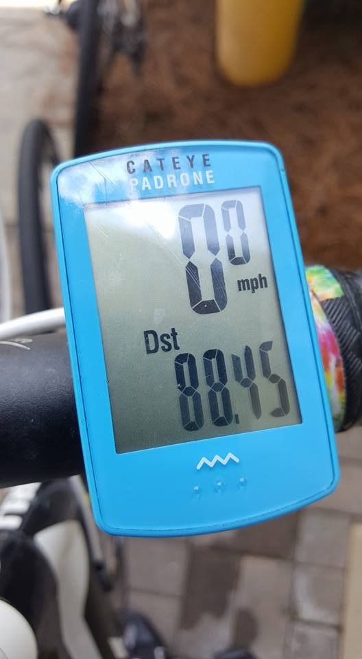 Mileage from day two of the 2017 SC Ride to Remember