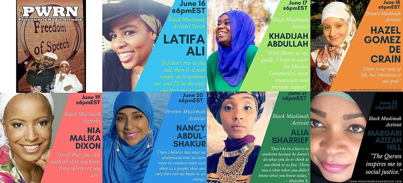 Black Muslimah Activists on the Prisonworld Radio Network hosted by Rufus & Jenny Triplett