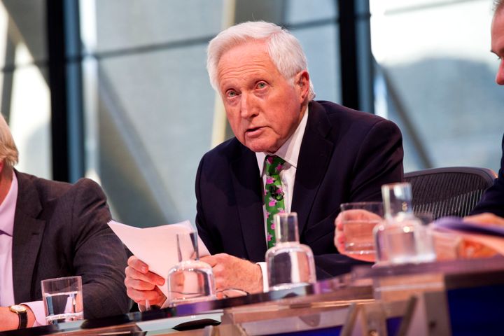 David Dimbleby was absent from the report. 'Question Time' is produced by an independent production company
