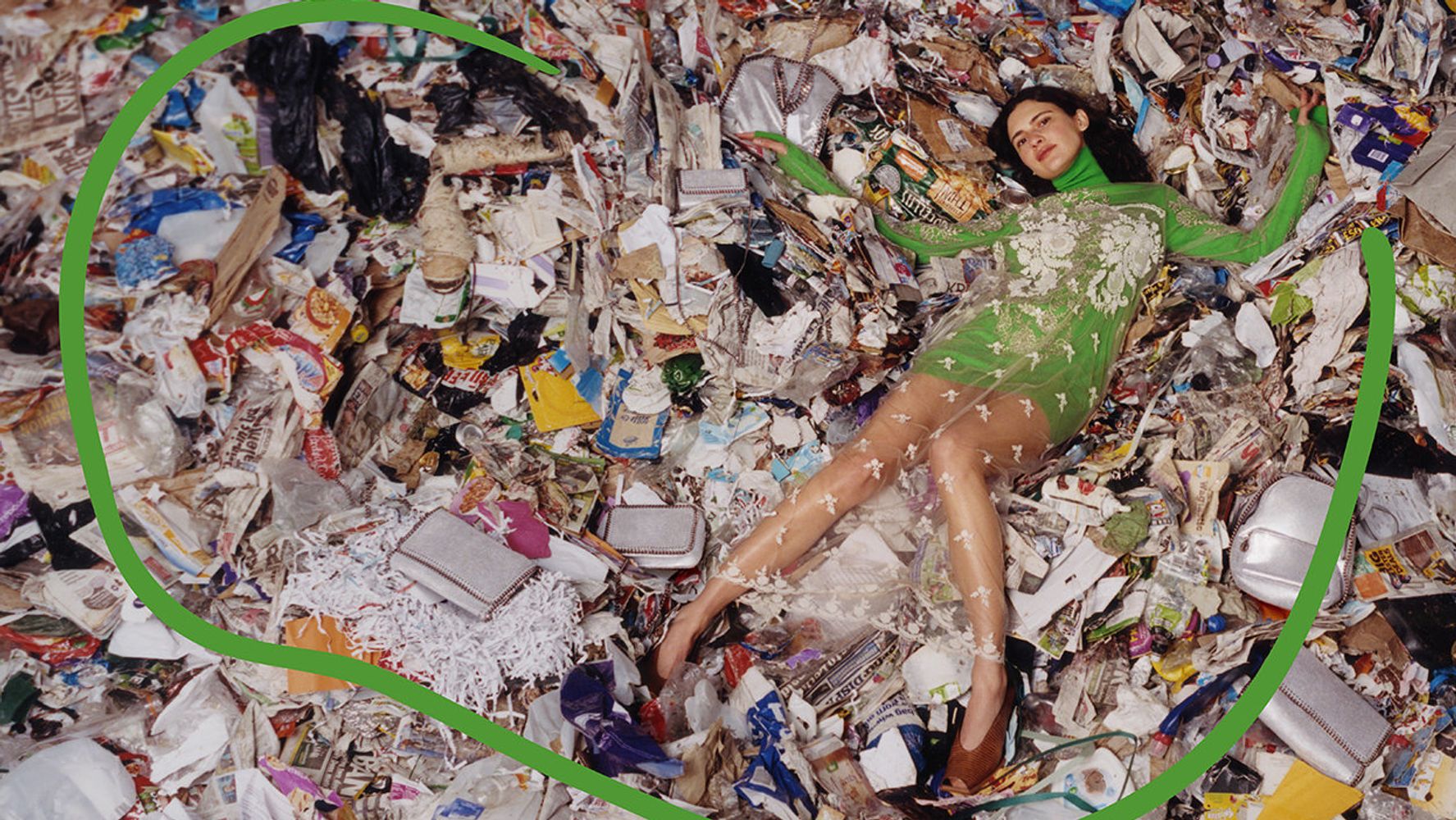 Stella McCartney Promotes Sustainable Fashion By Shooting Campaign