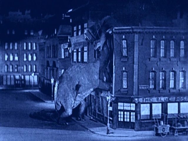  A scene from 1925's The Lost World 