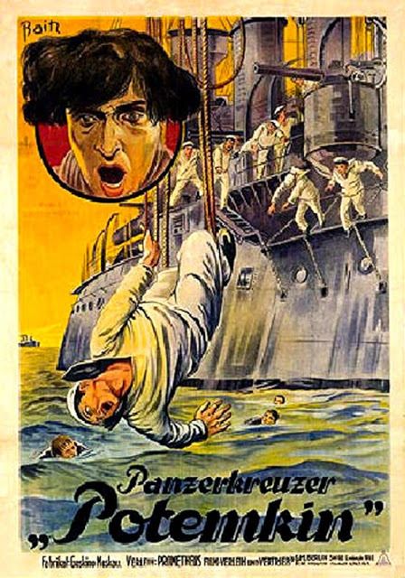 Poster art for Sergei Eisenstein's Battleship Potemkin (1925) 