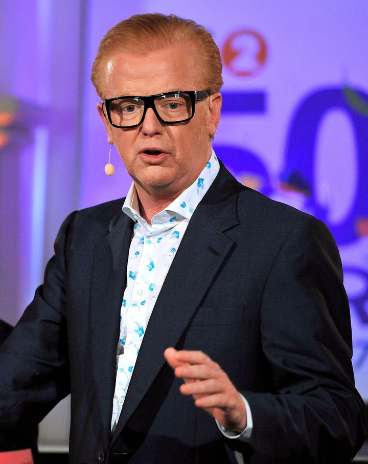 Chris Evans has been revealed as the BBC's top earner